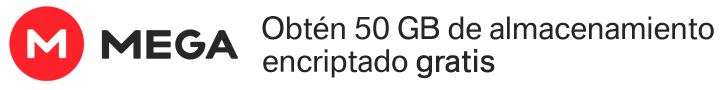 Obtén 50 GB de alamacenamiento encriptado gratis con MEGA